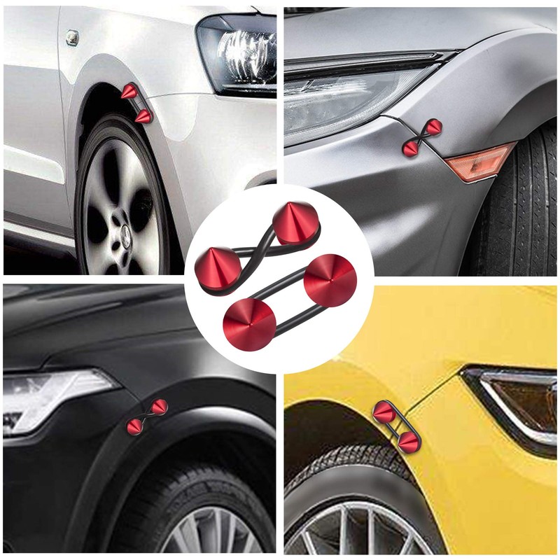 TOMALL 4 Pcs Universal Aluminum Bumper Quick Release Fasteners for