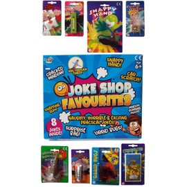 D.A.Y. Republic Classic Horrid Practical Jokes Game Box, Children Action Prank Kit for Friendly Jokes to Family & Friends, Kids Tricks Based Game for Boys & Girls 6 Years and Up (8 Pieces Joke Box)