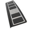 Footrest Pedal Stainless Steel Rest Pedal Cover Replacement for Ford