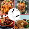 Turkey Lifter Forks Set of 2 Stainless Steel Turkey Lifters