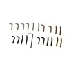 Lisle 49460 Snap Ring Pliers Tip Set - 10 Pair