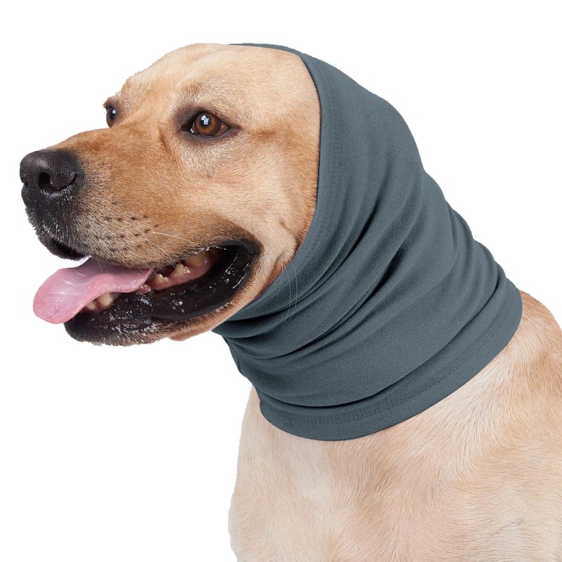 DDFS Soothing Anti-Anxiety Dog Snood Quiet Blow Drying & Hematoma