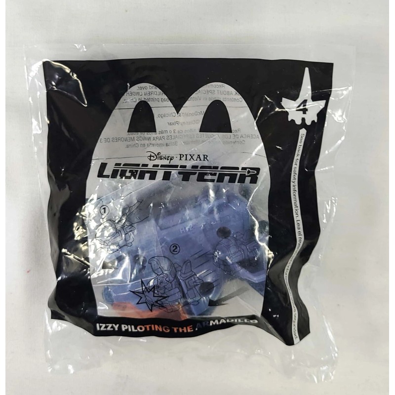 McDonald's 2022 McDonalds Lightyear Happy Meal Izzy Piloting The Armadillo