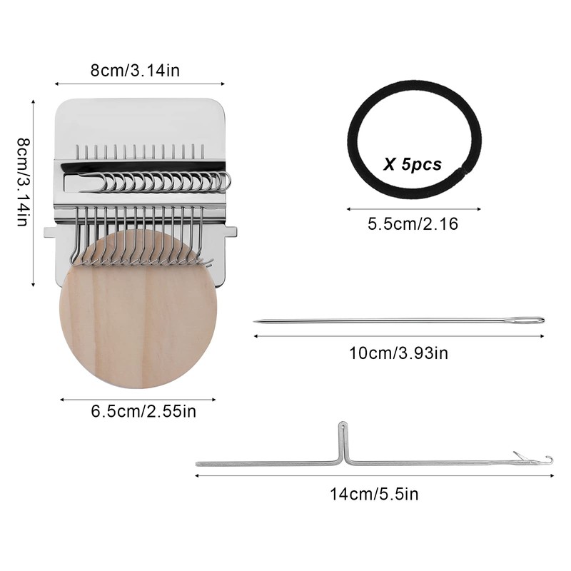 TOYMIS 1 Set Loom Small, Small Weaving Tool Small Loom