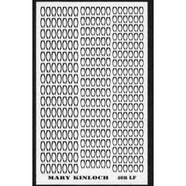 Dollhouse miniature DIY laser cut Quarter scale cattleya orchid leaves