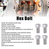 4-Piece Screws Set, Allen Screws with Hexagon Socket, A2 Stainless