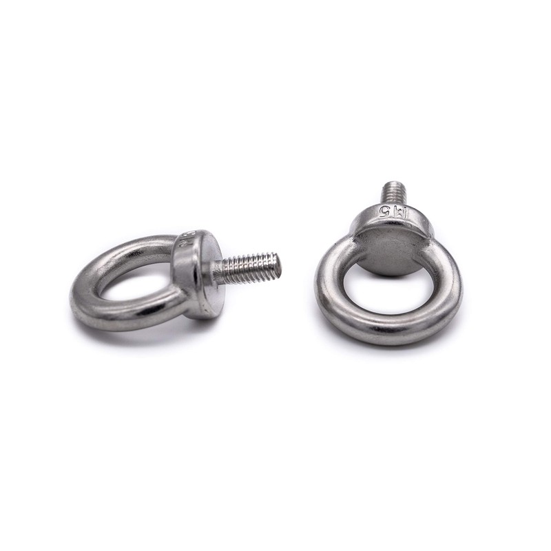 10pcs M5 Stainless steel eye bolt A4 316 marine grade