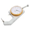 0 to 20mm Curved Tip Thickness Meter 0.1mm Resolution Precise