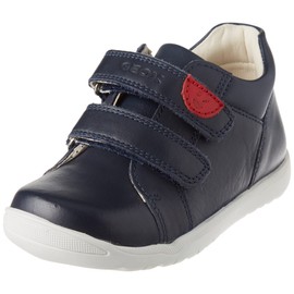 Geox Boys' B Macchia Boy First Walker Shoe, navy