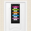 Organization Pocket Chart, Wall File Organizer Folder with 5 File