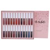 24pcs LANGMANNI Matte Lip Glaze Set Waterproof NonStick Cup Lip
