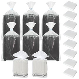 Giant Storage Bags, Pack of 8 Extra Large Gaint Transparent Plastic Storage Bags, Reusable Moving Bags, for Dustproof, Luggage, Clothing, Large Plush Toys