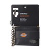 Dickies Men’s Bifold Genuine Leather Thin Card Wallet with ID