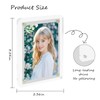 Nirvany 12 Pack Magnetic Acrylic Picture Frames for Refrigerator –