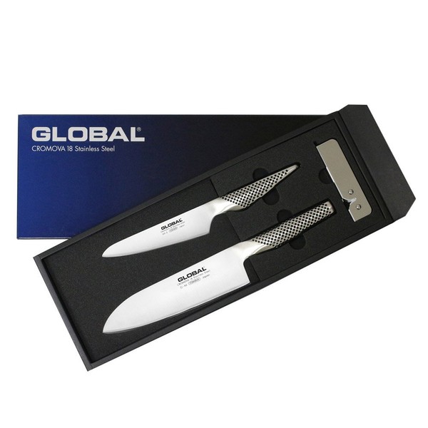 GLOBAL Santoku Knife Set GST-B46
