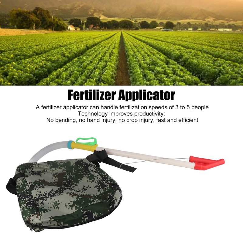 banapoy Fertilizer Applicator, Handheld Broadcast Spreader Lawn Seeds Spreader, Portable