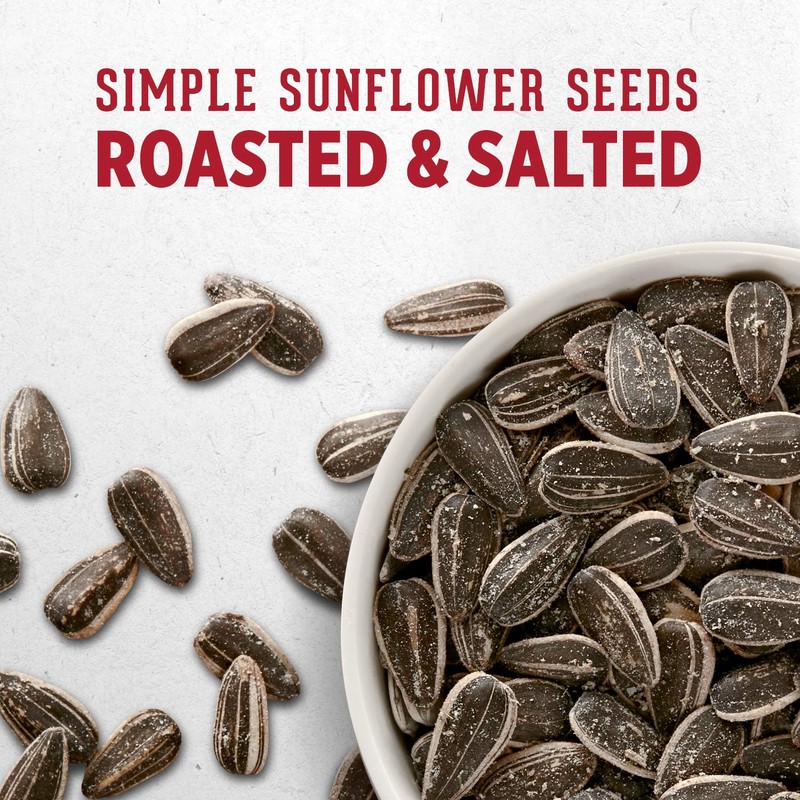 DAVID Roasted and Salted Sunflower Seeds, Original Flavor, 5.25oz. (Pack