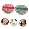 TOVINANNA 2pcs Reusable Triangle Makeup Sponges for Wet Dry Use