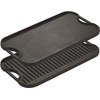 Lodge 20 x 10.44 Inch Pro-Grid Reversible Cast Iron Grill/Griddle