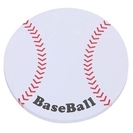 Baseball Gracias Original Baseball-Shaped Colored Sticky Notepad, Approx. 48 Sheets Type