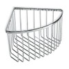 Tatay Krom Corner Storage Basket, INOX/Laton Brass, Silver, One Size
