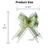 jefyghe Pull Bows for Gift Wrapping 10 PCS Bean Green