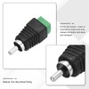 sourcing map 12Pcs RCA Cable Solderless Adapter, Audio/Video Speaker Wire