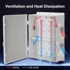 Namunanee Outdoor Electrical Junction Box, ABS Water Resistant Enclosure with