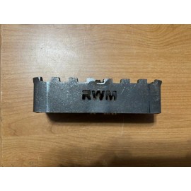 Aftermarket RWM Universal Brand New Weld-On 2.5"x7.5" Raw Steel Step 1/4" Thick
