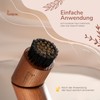 lampox Vegan Face Brush with Fine Copper Wires, Copper Brush,
