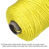 sourcing map Braid Mason's Cord Nylon Yellow 300 m /
