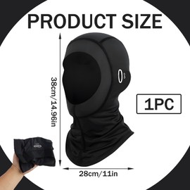 Jecdfs Summer balaclava for men and women, cycling cap, balaclava, summer, cooling balaclava made of ice silk for outdoor sports such as cycling, motorcycling and cycling