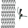 UKDD® Black Giant Gutter Hooks for Hanging Outdoor Christmas Lights