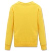 CUNYI Boys V-Neck Sweater Long Sleeve Pullover Sweater Knit, Gold