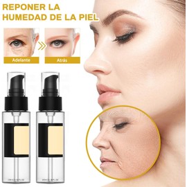 2pcs Advanced snail mucin power essence 100 Ml，Snail Mucin Essence，Esencia hidratante facial, potentemente hidratante, de fácil absorción, indicada para pieles apagadas y con líneas de expresión，pares