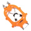 1 Pair 8 Teeth Crampons AntiSlip Traction Ice Cleats Snow