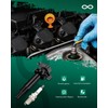 SCITOO Ignition Coil Coils & Iridium Spark Plugs fit for