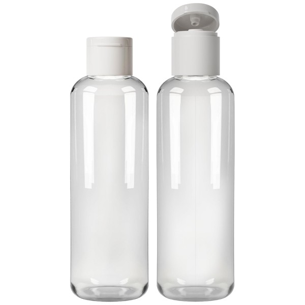 Max Water Refillable Container Plastic Squeeze Bottle with Flip Cap