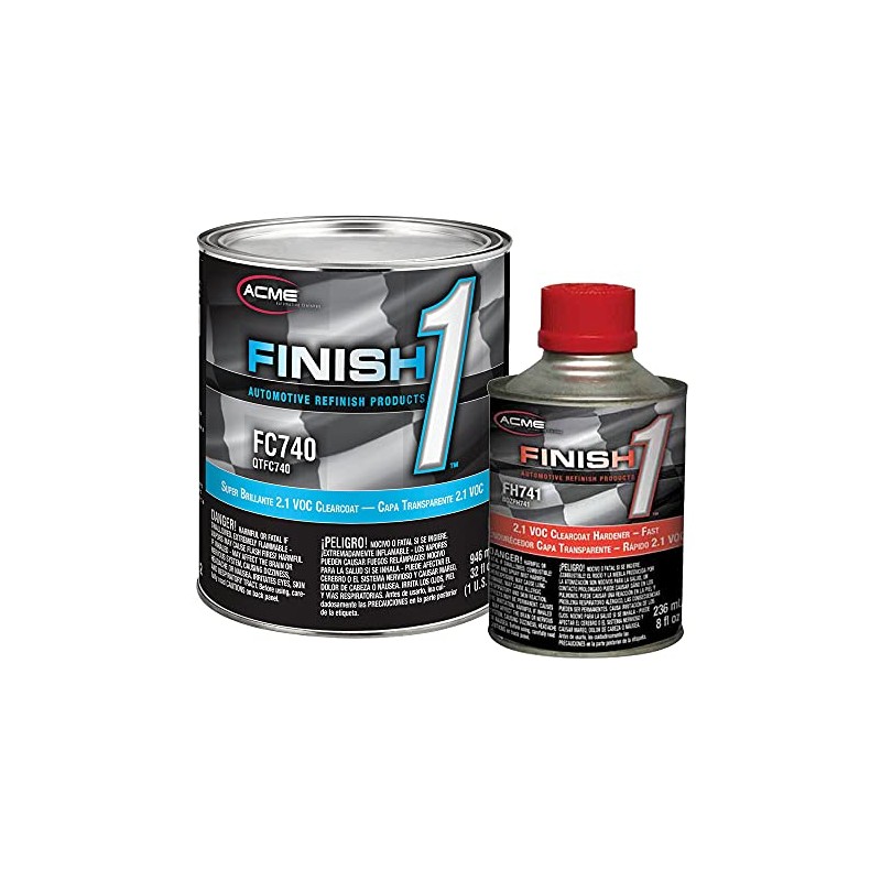 acme Sherwin-Williams Finish 1 VOC Super Brillante Gloss Clearcoat Fast
