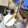 Bestgle Carbide Bar, 0.1 inch (3 mm) Axis, Carbide Cutter,