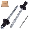 SKIR'CO Pack of 100 blind rivets painted 3.2 x 8