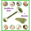 Rodillo De Jade Guasha Masaje Facial Antiedad Rostro