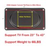 Mount Plus Mp-xma-05 Vesa - Placa Adaptadora De Pantalla Pla