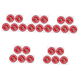 Operitacx 5sets Warning Sign Wall Sticker Please Rescue US Decals Pet Emergency Decal Pet Wall Decal Emergency Warning Decal Pet Decorations Wall Sticker for Decorate English Wall 5pcs*5