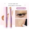 Baorder 3 Farben Glitter Crystal Jelly Eyeshadow Stick,Glitter Makeup,Highlighter Brightener