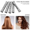 48 Pieces Hair Perm Rods Short Cold Wave Rods Plastic