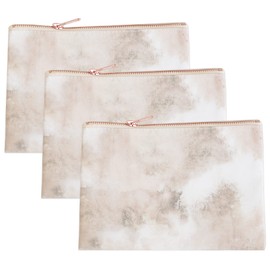 ModParty Tie Dye Cosmetic Bags (Set of 3) Makeup Brushes Nylon Bag Toiletry Travel Accessories