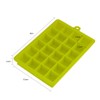 Ice Cube Tray, Silicone Square Ice Trays Easy Release Stackable