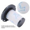 2PCS Robot Vacuum Filters Detachable Robot Vacuum Filters for Rowenta