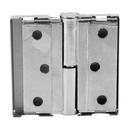 Door Shaft Set, 2 Public Toilet Partition Hinge, Thick Stainless Steel Zinc Alloy Bathroom Inner Door Bearing Folding Door Hinge